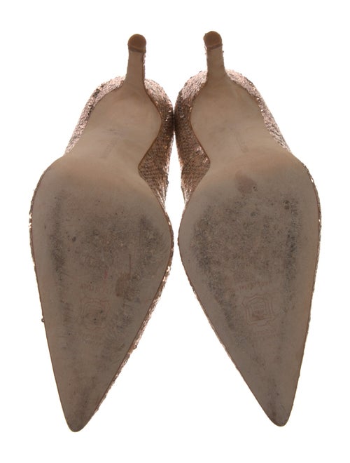 Manolo Blahnik Sequins Sequin Embellishments Pumps