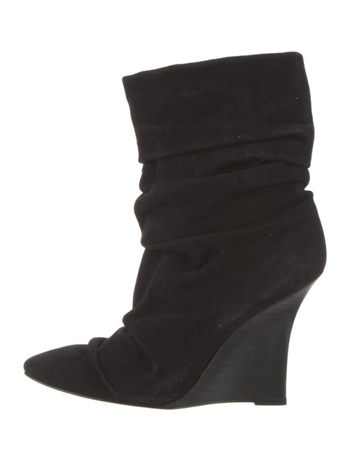 Manolo Blahnik Suede Boots