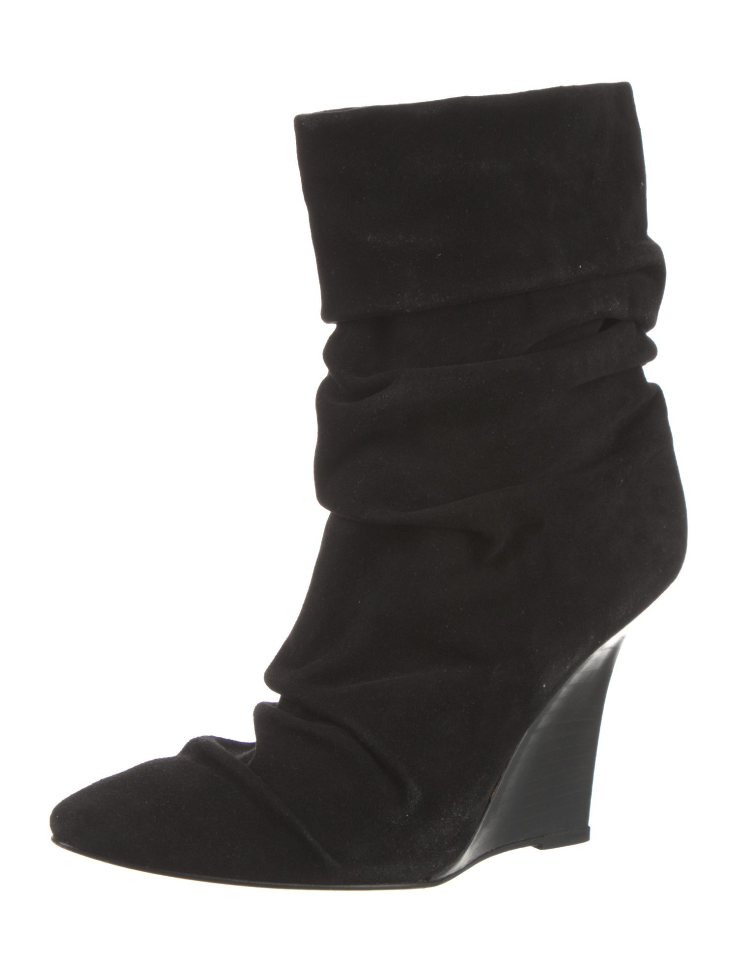 Manolo Blahnik Suede Boots