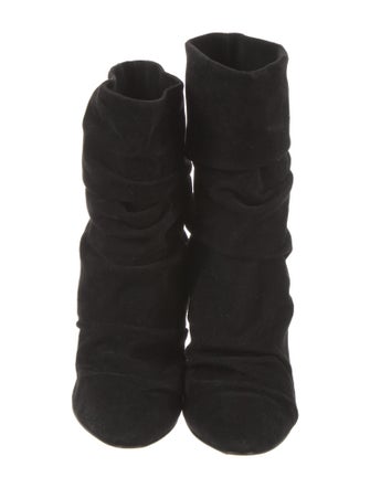 Manolo Blahnik Suede Boots