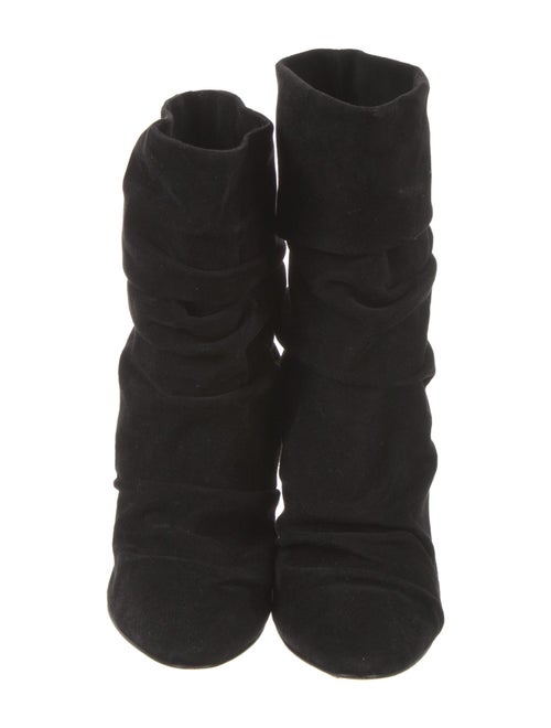 Manolo Blahnik Suede Boots