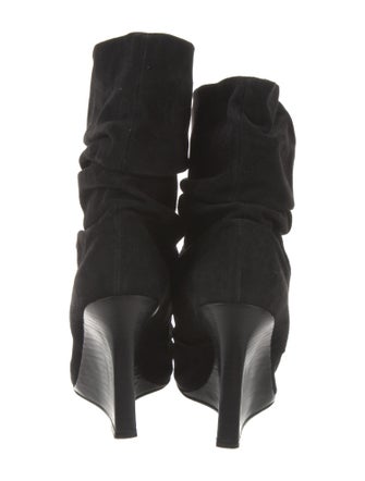 Manolo Blahnik Suede Boots