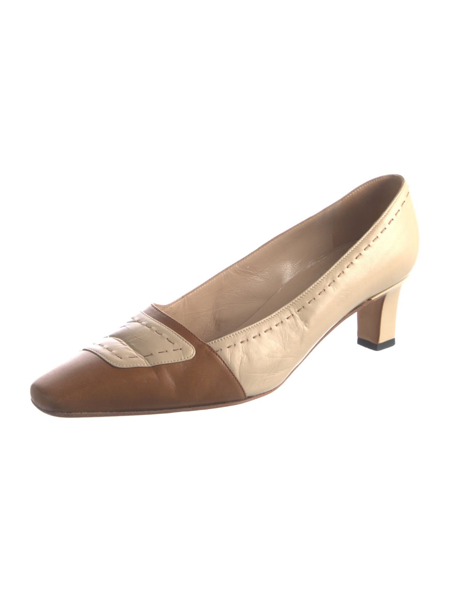 Manolo Blahnik Leather Pumps