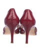 Manolo Blahnik Patent Leather D'Orsay Pumps