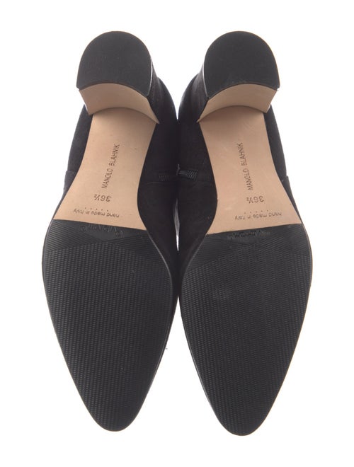 Manolo Blahnik Suede Boots