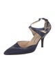 Manolo Blahnik Satin Pumps