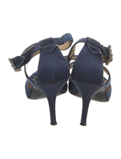 Manolo Blahnik Satin Pumps