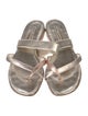 Manolo Blahnik Leather Slides