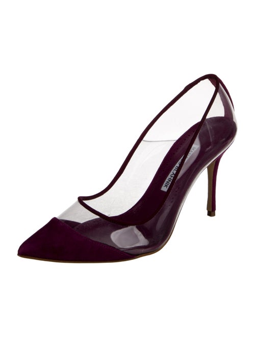 Manolo Blahnik PVC Slingback Pumps