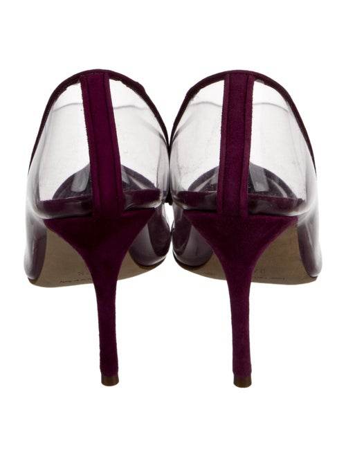 Manolo Blahnik PVC Slingback Pumps