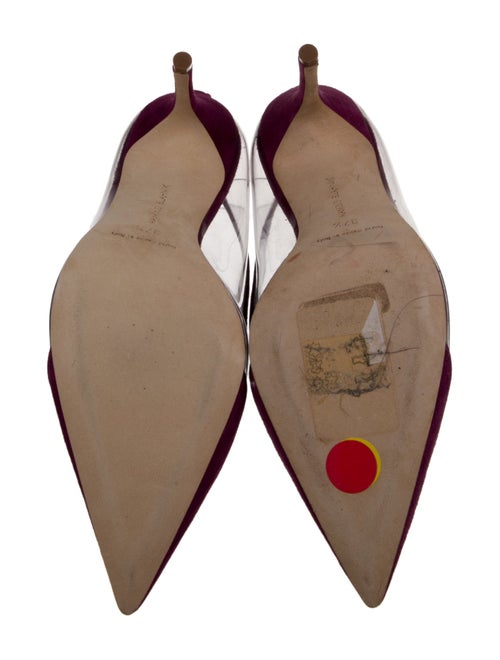 Manolo Blahnik PVC Slingback Pumps