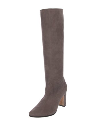 Manolo Blahnik Suede Boots