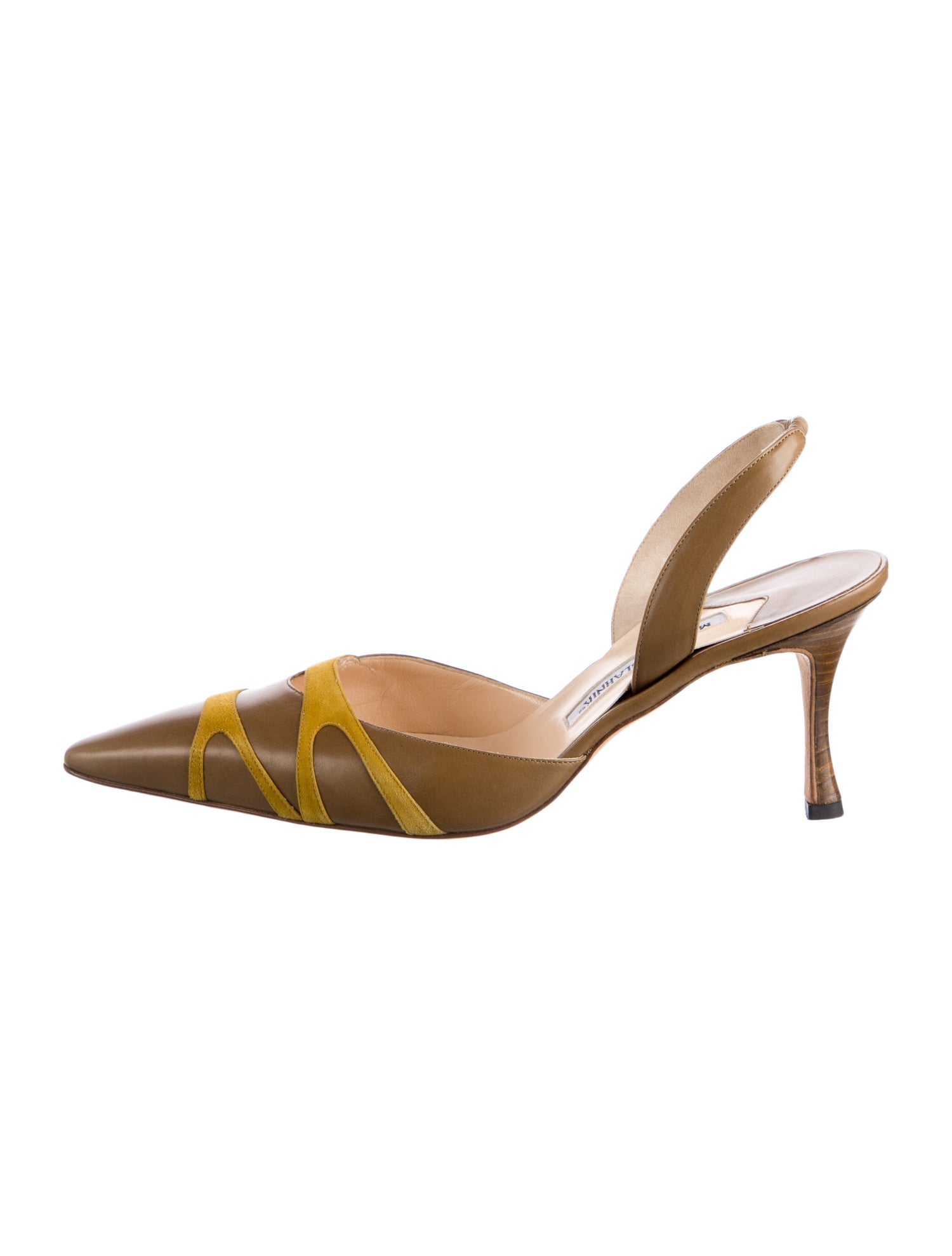 MANOLO BLAHNIK 36 BALERINU ミュール Manolo Blahnik - Ballerimu White & Yellow Floral Lace Mule, 10mm