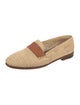 Manolo Blahnik Raffia Loafers