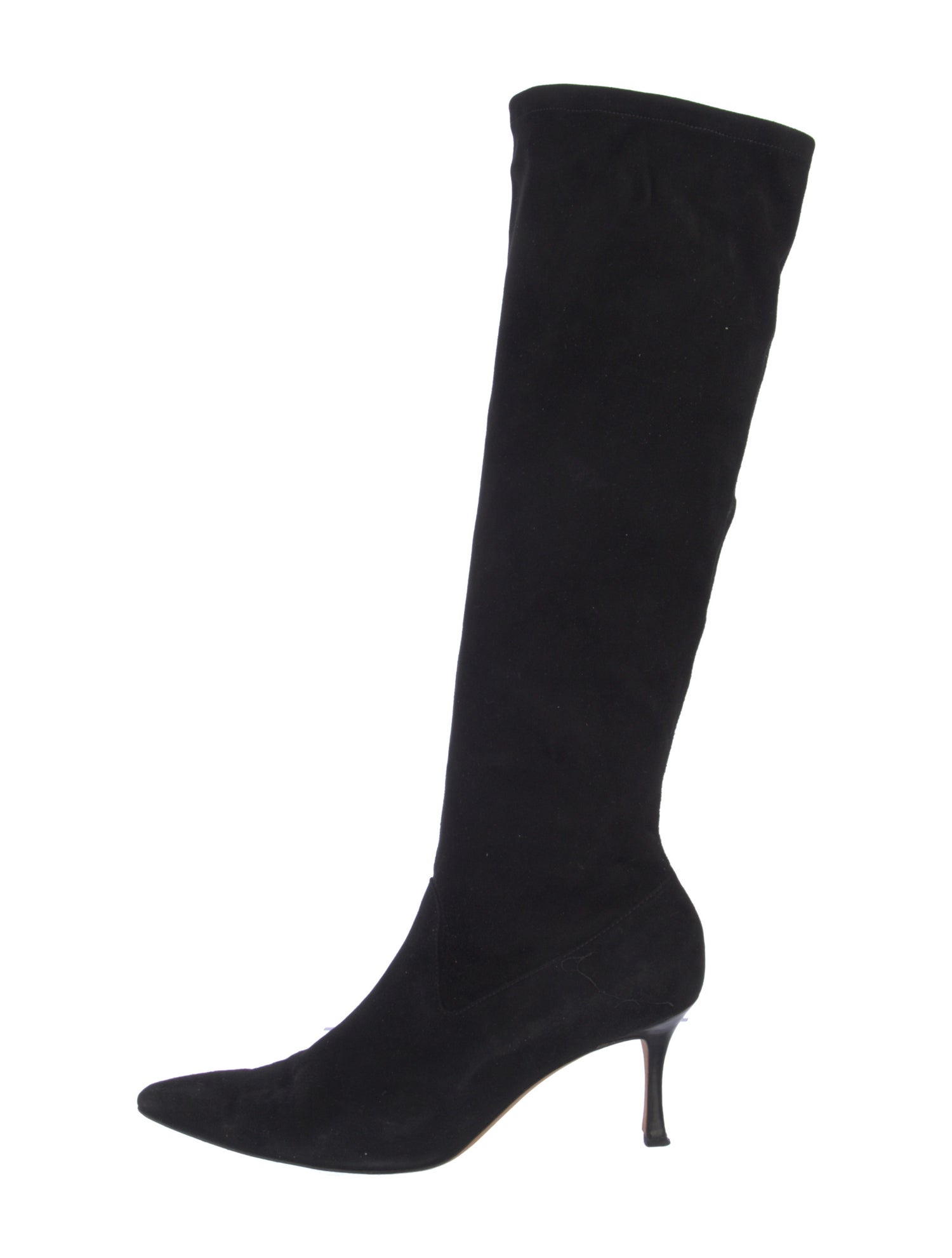 Manolo Blahnik Suede Boots