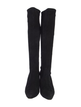 Manolo Blahnik Suede Boots