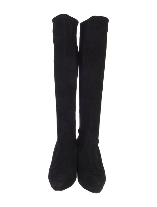 Manolo Blahnik Suede Boots