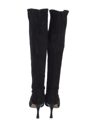 Manolo Blahnik Suede Boots