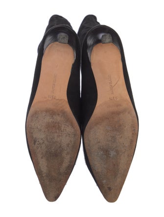 Manolo Blahnik Suede Boots
