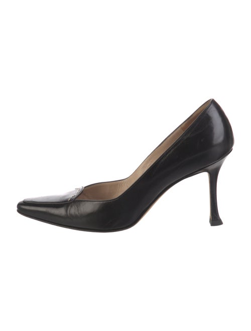 Manolo Blahnik Leather Pumps