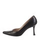 Manolo Blahnik Leather Pumps