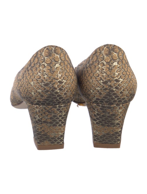 Manolo Blahnik Animal Print Pumps