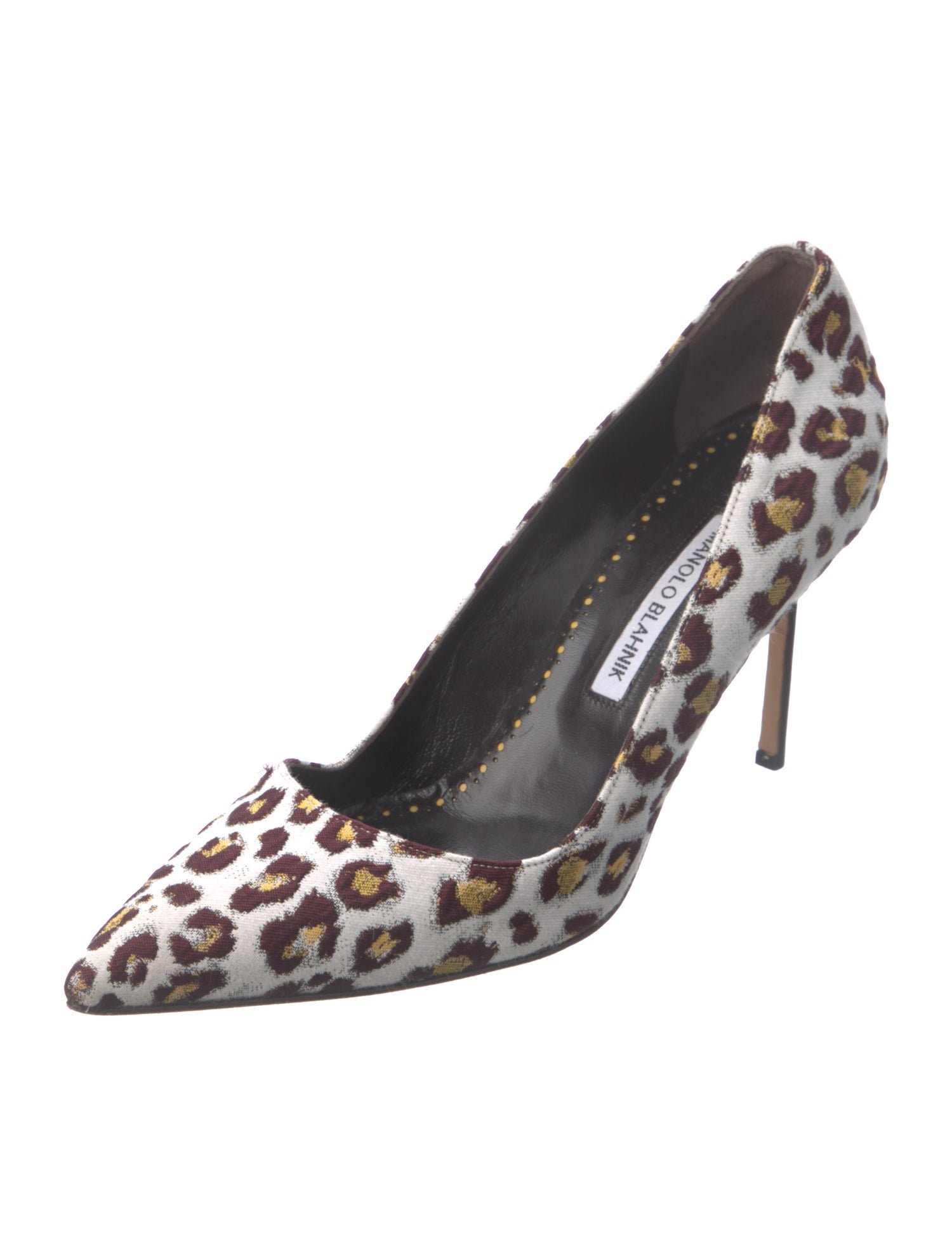 Manolo Blahnik Animal Print Pumps