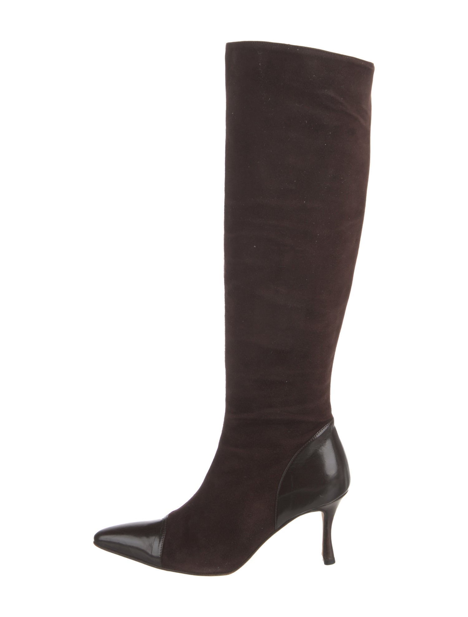 Manolo Blahnik Suede Boots