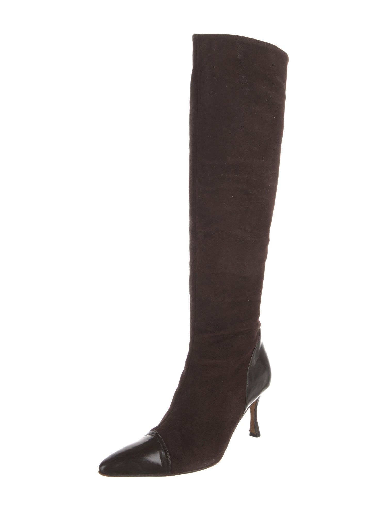 Manolo Blahnik Suede Boots