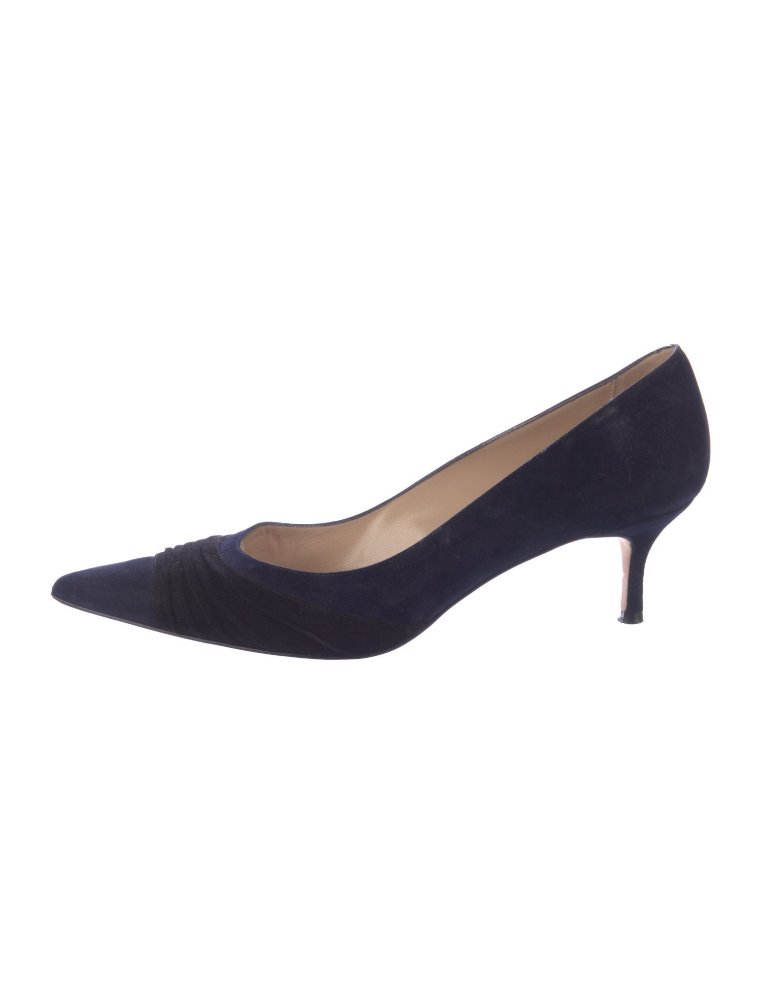 Manolo Blahnik Suede Pumps
