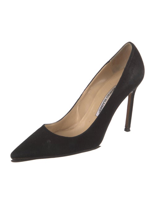 Manolo Blahnik Suede Pumps