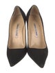 Manolo Blahnik Suede Pumps