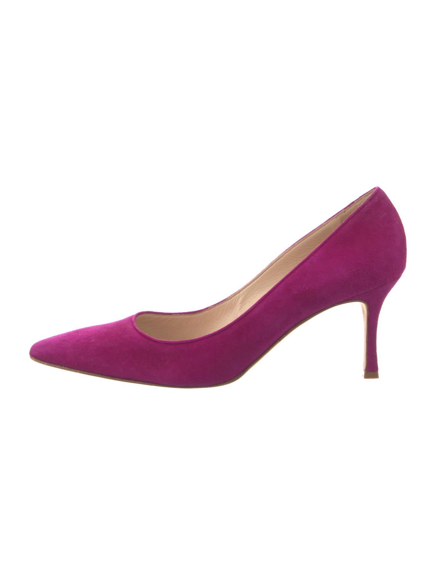 Manolo Blahnik Suede Pumps