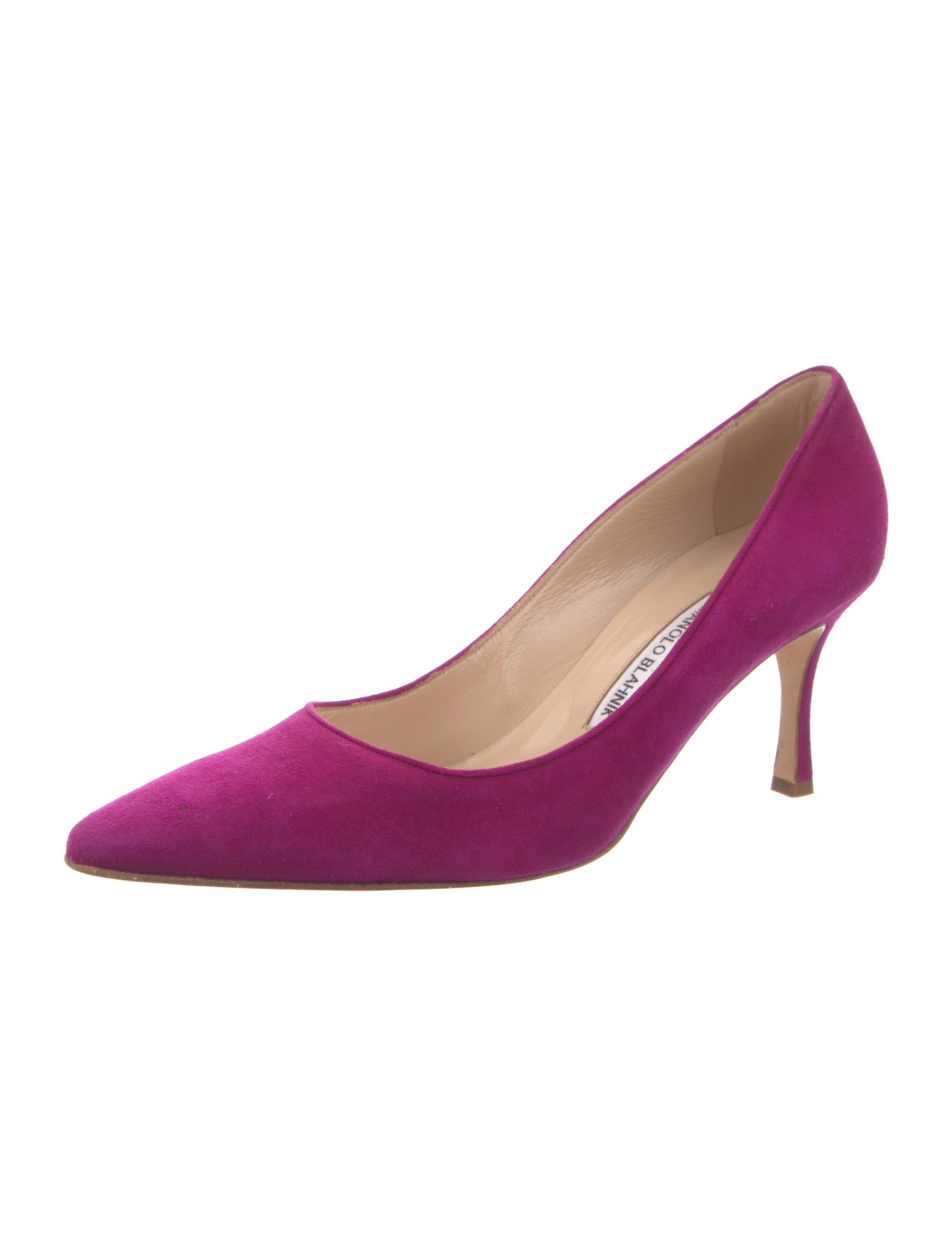 Manolo Blahnik Suede Pumps