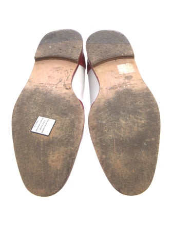 Manolo Blahnik Leather Loafers