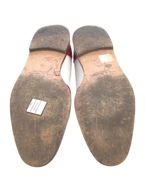 Manolo Blahnik Leather Loafers