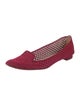 Manolo Blahnik Suede Flats