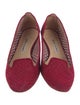 Manolo Blahnik Suede Flats