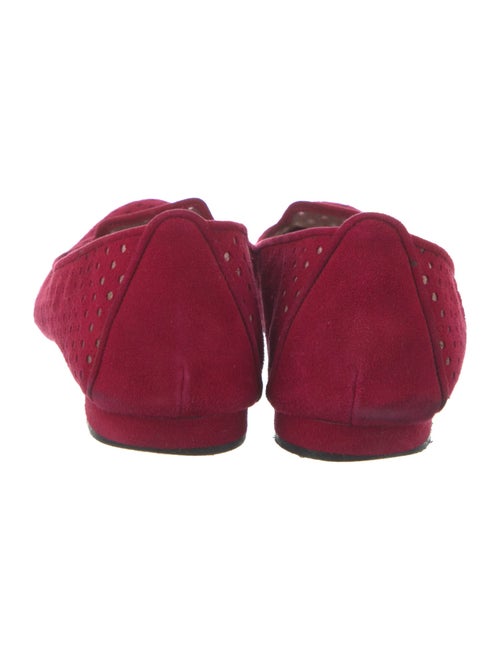 Manolo Blahnik Suede Flats