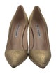 Manolo Blahnik Leather Pumps