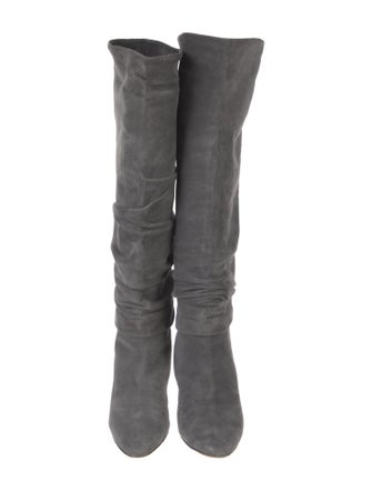 Manolo Blahnik Suede Boots