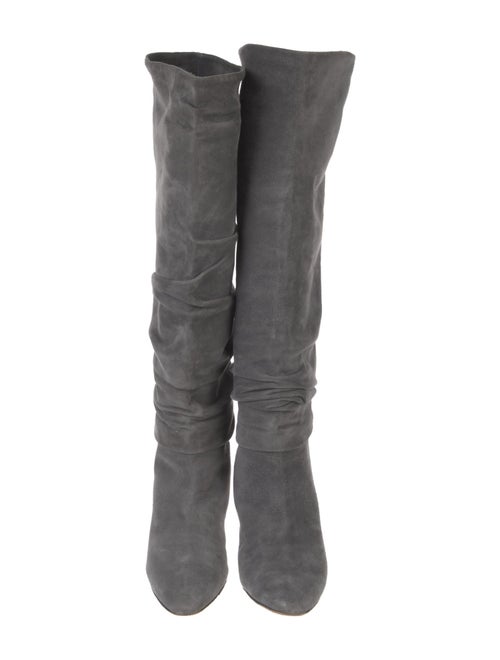 Manolo Blahnik Suede Boots