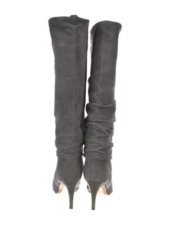 Manolo Blahnik Suede Boots