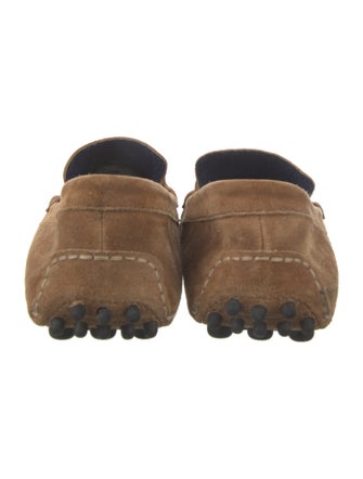 Manolo Blahnik Suede Loafers