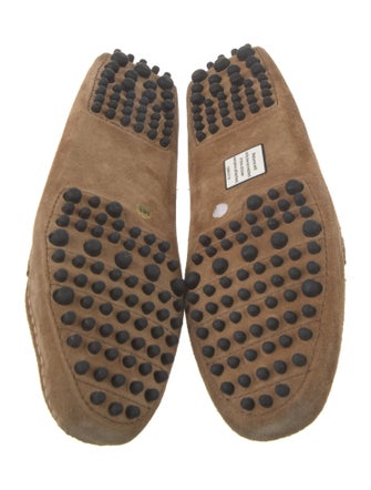 Manolo Blahnik Suede Loafers