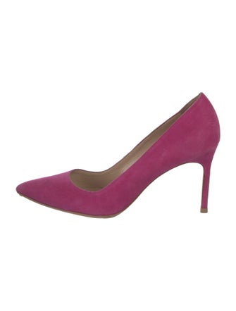 Manolo Blahnik Suede Pumps