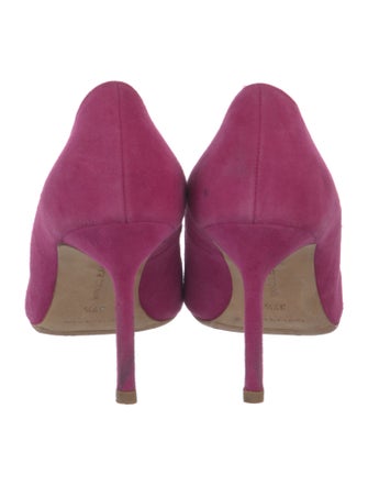 Manolo Blahnik Suede Pumps