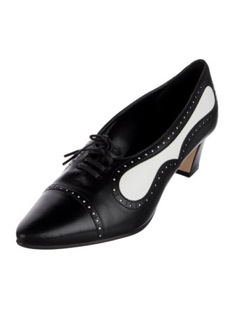 Manolo Blahnik Leather Pumps