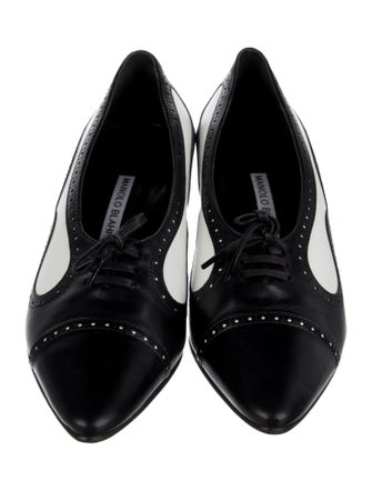 Manolo Blahnik Leather Pumps