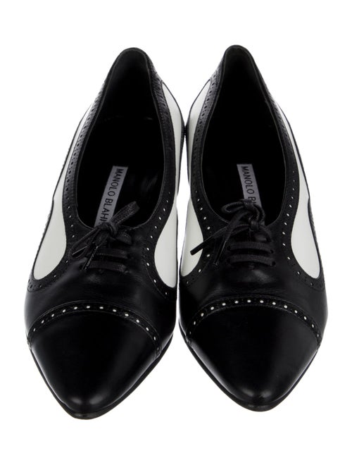 Manolo Blahnik Leather Pumps